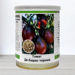 Насіння томату Де Барао Чорний, Україна, Marvel, банка 50г